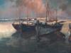 ANTIQUE BELGIAN OIL PAINTING BY ADRIEN WERNAERS PIC-1