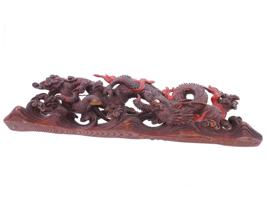 ANTIQUE JAPANESE CARVED WOOD ARCHITECTURAL ELEMENT