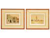 ANTIQUE MOROCCO WATERCOLOR PAINTINGS BY FLEISCHMANN PIC-0