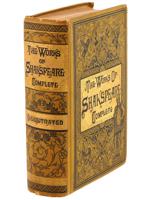 1887 ONE VOLUME EDITION OF WILLIAM SHAKESPEARES WORKS