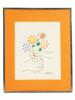 1958 LITHOGRAPH HANDS W FLOWERS AFTER PABLO PICASSO PIC-0