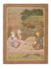 ANTIQUE INDIAN MUGHAL EMPIRE MINIATURE PAINTINGS PIC-6
