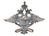 RUSSIAN SILVER 4 BATTERY OF 14 ARTILLERY BRIGADE BADGE PIC-1