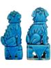 ANTIQUE CHINESE QING DYNASTY NOH DOG FIGURINES PIC-2