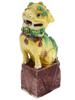 ANTIQUE CHINESE PORCELAIN FOO DOG FIGURINE C 1900 PIC-0