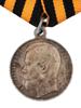 ANTIQUE RUSSIAN SAINT GEORGE SILVER MEDAL 4TH CLASS PIC-2