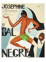 FRENCH JAZZ POSTER JOSEPHINE AU BAL NEGRE BY CARON