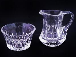 VINTAGE CUT CRYSTAL DINNERWARE AND SALT SHAKERS