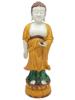 CHINESE DEHUA SHAKYAMUNI PORCELAIN FIGURE OF BUDDHA PIC-0