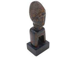 WEST AFRICAN BAULE HEDDLE PULLEY KONO HEAD FIGURE