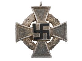 NAZI GERMAN CROSS AWARD MEDAL 25 YEARS OF SERVICE