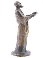 JUDAICA FRENCH BRONZE SCULPTURE BY ALPHONSE LEVY