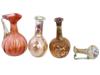 ANCIENT ROMAN IRIDISCENT GLASS BOTTLES AND JUGS PIC-0