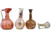 ANCIENT ROMAN IRIDISCENT GLASS BOTTLES AND JUGS PIC-1