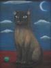 GERTRUDE ABERCROMBIE MAGIC REALISM OIL PAINTING 1972 PIC-2