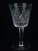 MID CENTURY WATERFORD CRYSTAL CUT WINE GLASSES PIC-3