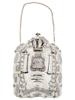 RUSSIAN JUDAICA SILVER TORAH SHIELD BREASTPLATE PIC-0