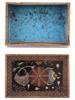 ANTIQUE JAPANESE MEIJI CLOISONNE ENAMEL TRINKET BOX PIC-3