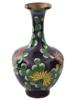 CHINESE REPUBLIC ERA FLOWERS CLOISONNE ENAMEL VASE PIC-0