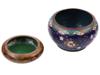 ANTIQUE CHINESE QING CLOISONNE ENAMEL SERVING BOWLS PIC-1