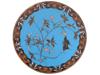 ANTIQUE JAPANESE MEIJI CLOISONNE ENAMEL PLATE PIC-0