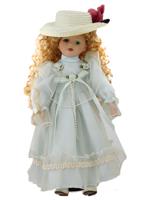 COLLECTIBLE VINTAGE PORCELAIN DOLL C 1990