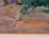 EARLY 20TH C ORIENTAL WATERCOLOR PAINTING SIGNED PIC-3