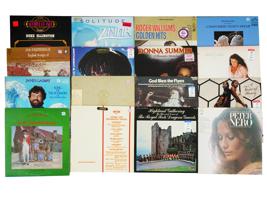 LARGE COLLECTION OF VINTAGE VINYL LP MUSIC RECORDS