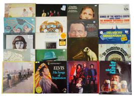 LARGE COLLECTION OF VINTAGE VINYL LP MUSIC RECORDS