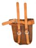 WWII LEATHER MACHINE GUN BACKPACK PIC-1