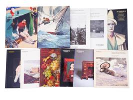 VINTAGE SOTHEBYS FINE ART AUCTION CATALOGUES