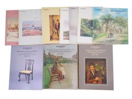 VINTAGE 1980S SOTHEBYS FINE ART AUCTION CATALOGUES