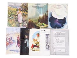 VINTAGE 1980S SOTHEBYS FINE ART AUCTION CATALOGUES