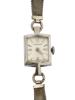 MID CENT LONGINES 14K WHITE GOLD WOMENS WRIST WATCH PIC-3