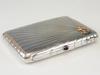 ANTIQUE RUSSIAN SILVER GOLD GEMSTONES CIGARETTE CASE PIC-2