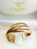 ORIGINAL 18K GOLD CARTIER TRINITY RING IOB PIC-3