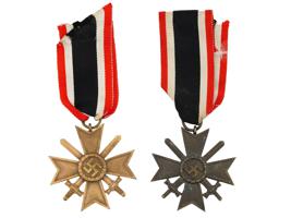 WWII NAZI GERMAN WAR MERIT CROSS MEDALS 2ND CLASS