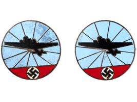 WWII GERMAN LUFTWAFFE AIRCRAFT SPOTTERS HELPER BADGES