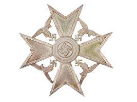 WWII NAZI GERMAN SPANISH CROSS BADGE WITHOUT SWORDS