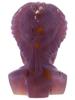 ANTIQUE 19TH C GRAND TOUR CHALCEDONY DIONYSUS BUST PIC-4