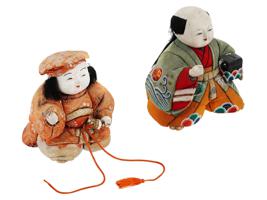 JAPANESE SHOWA TRADITIONAL KIMEKOMI WOODEN DOLLS