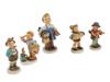 MID CENT GOEBEL HUMMEL PORCELAIN FIGURES OF BOYS PIC-0