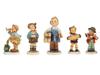 MID CENT GOEBEL HUMMEL PORCELAIN FIGURES OF BOYS PIC-1