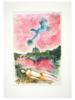 SIGNED FRENCH LITHOGRAPH BY CHAGALL W CERTIFICATE PIC-0