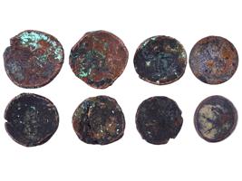 COLLECTION OF ANCIENT ROMAN EMPIRE BRONZE COINS