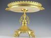 19C FRENCH JAPANESQUE GILT BRONZE ONYX CENTERPIECE PIC-3