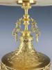 19C FRENCH JAPANESQUE GILT BRONZE ONYX CENTERPIECE PIC-5