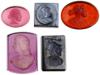 ANCIENT ROMAN MANNER COLOR GLASS INTAGLIO SEALS PIC-0