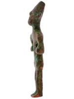 ANCIENT NEAR EAST SYRIAN CAST BRONZE IDOL OF BAAL