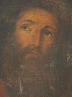 ATTRIBUTED TO PETER PAUL RUBENS APOSTLE OIL PAINTING